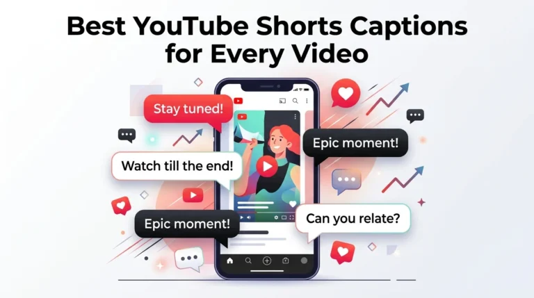 Best YouTube Shorts Captions for Every Video