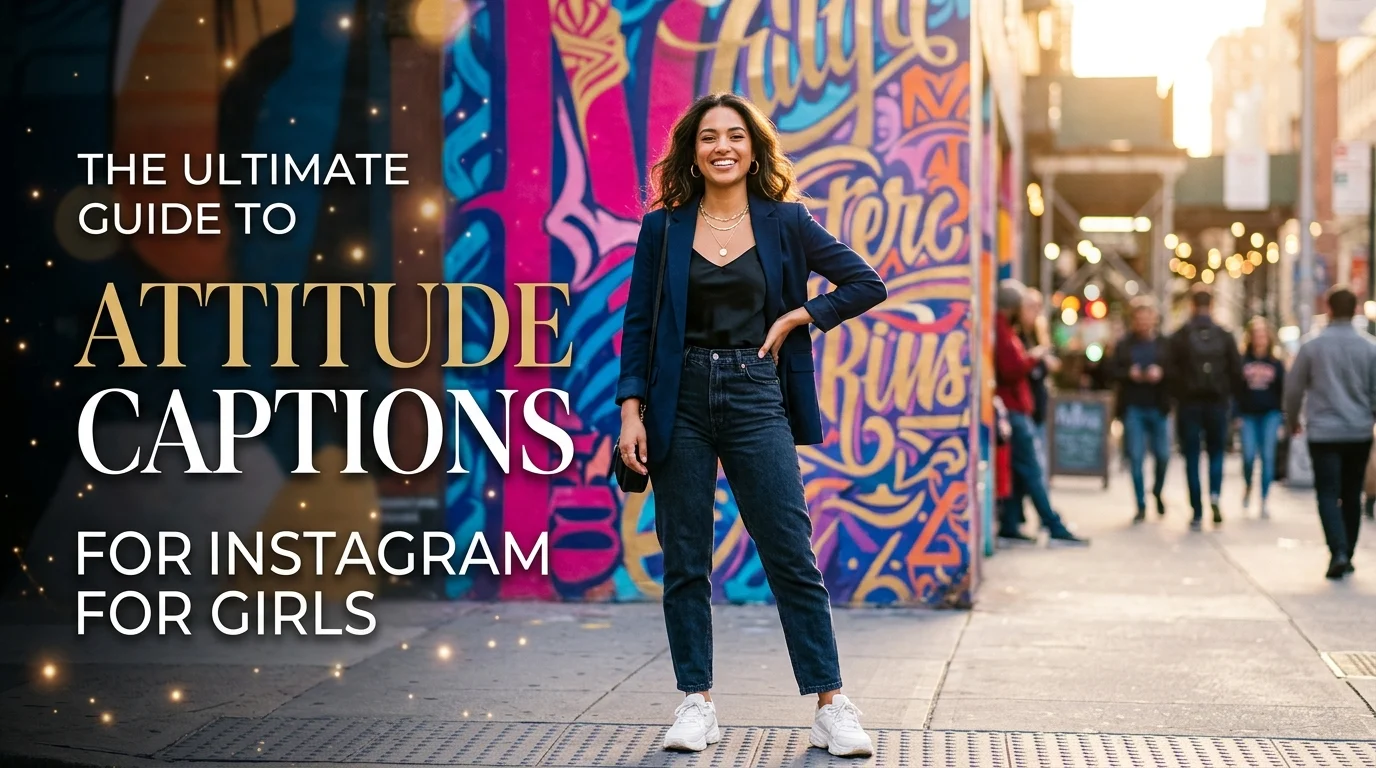 attitude captions for instagram for girl