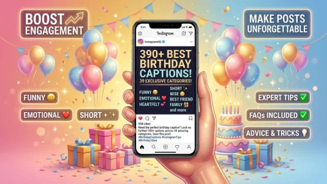 best birthday captions for instagram