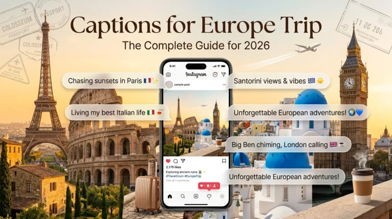captions for europe trip