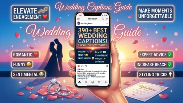 captions for wedding vibes