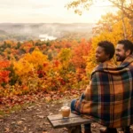 fall captions for couples