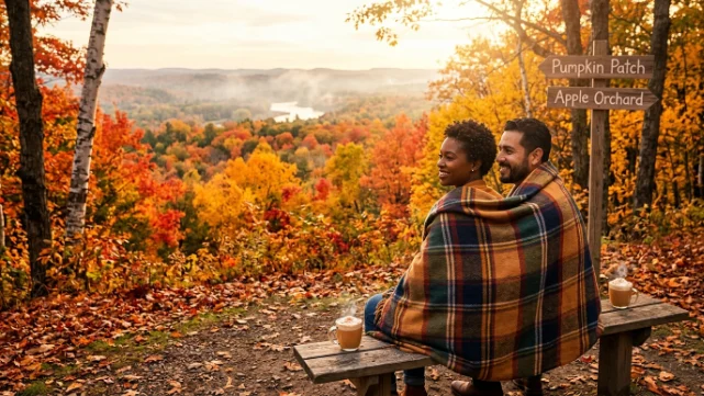 fall captions for couples
