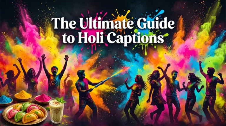 holi captions for instagram