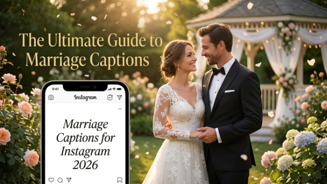 marriage captions for instagram