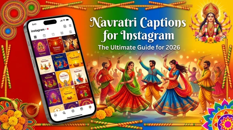 navratri captions for instagram