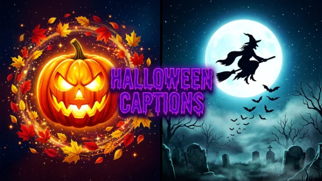 short halloween captions for instagram