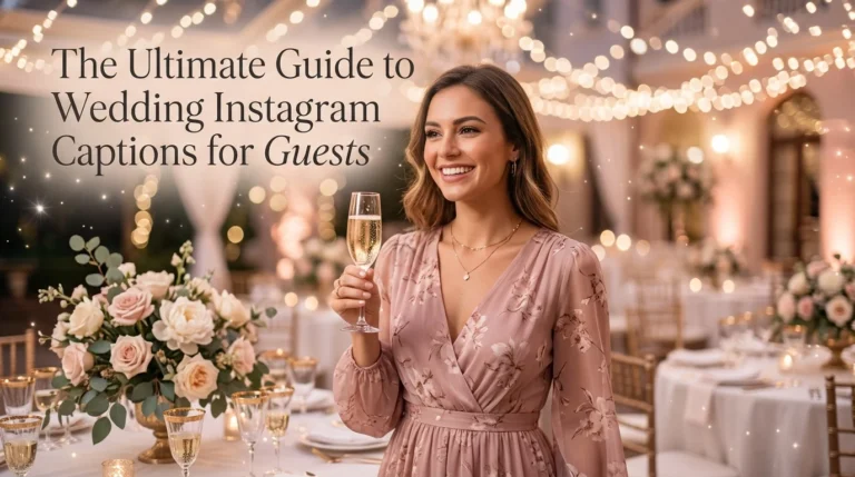 wedding instagram captions for guests