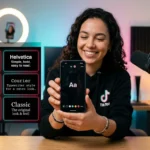 what font does tiktok use for captions