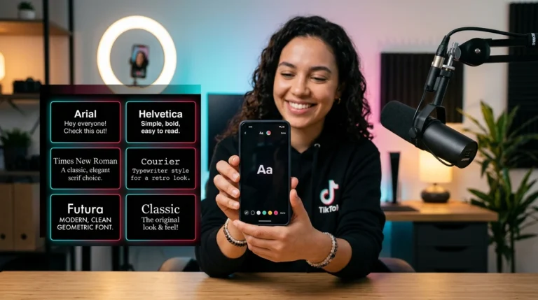 what font does tiktok use for captions