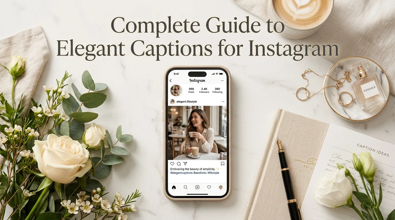 elegant captions for instagram