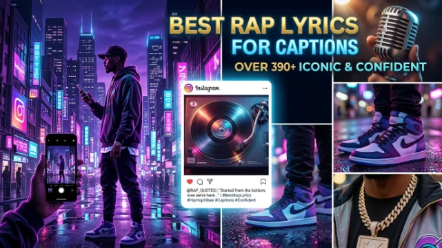 best rap lyrics for captions