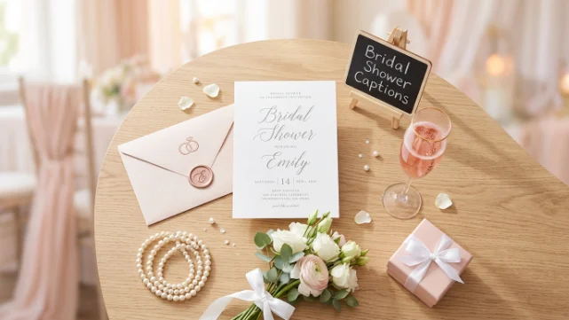 bridal shower captions for instagram