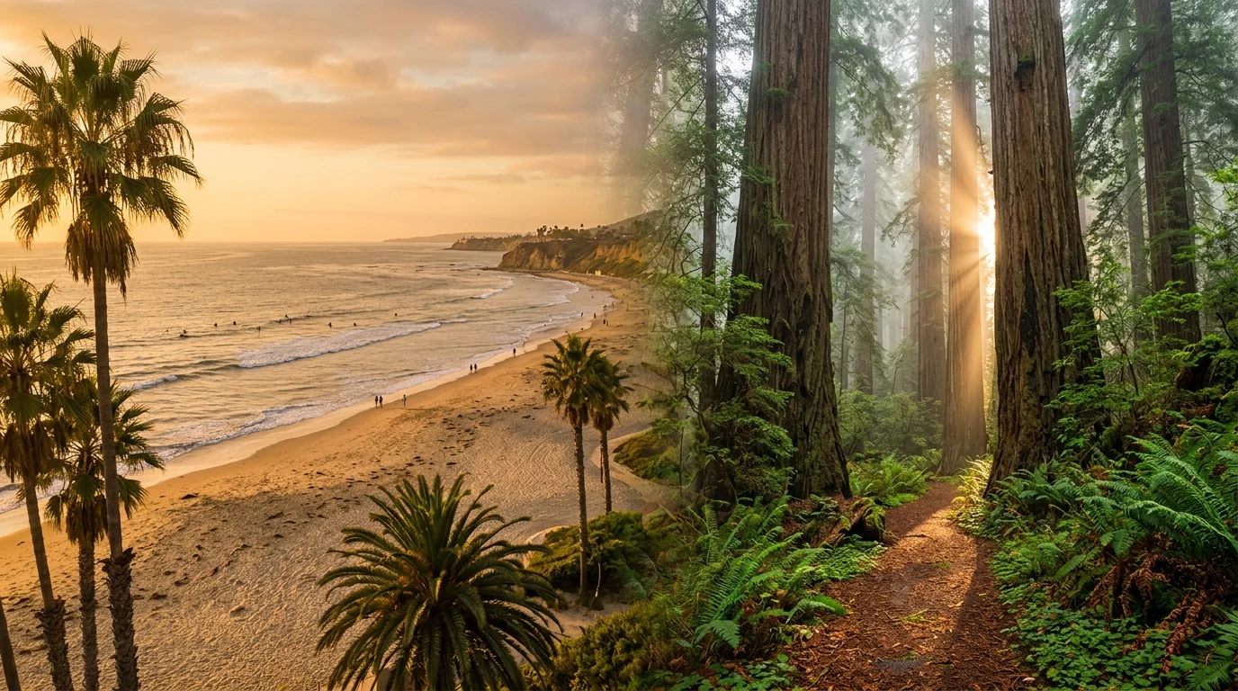 california captions for instagram