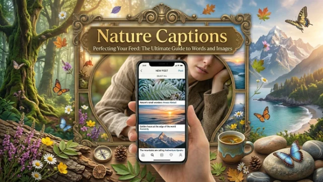 captions for nature