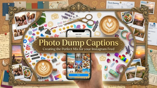 captions for photo dump