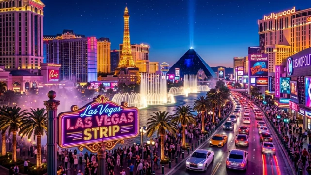 captions for vegas