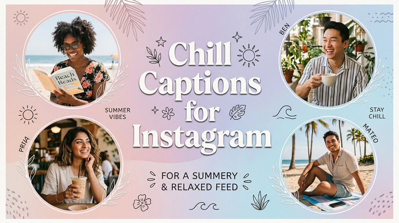 chill captions for instagram