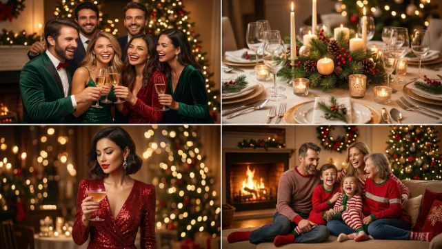 christmas party captions for instagram