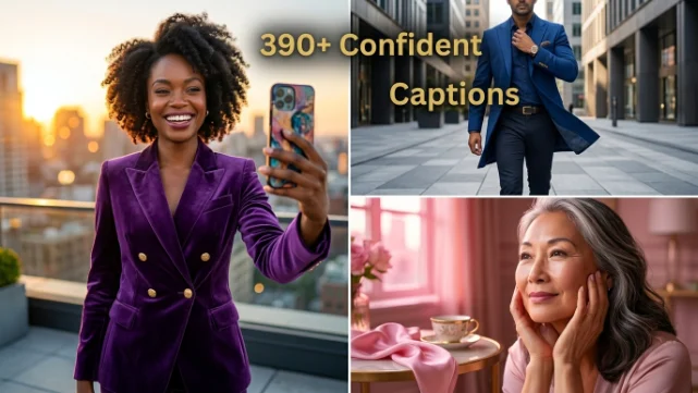 confident captions for instagram