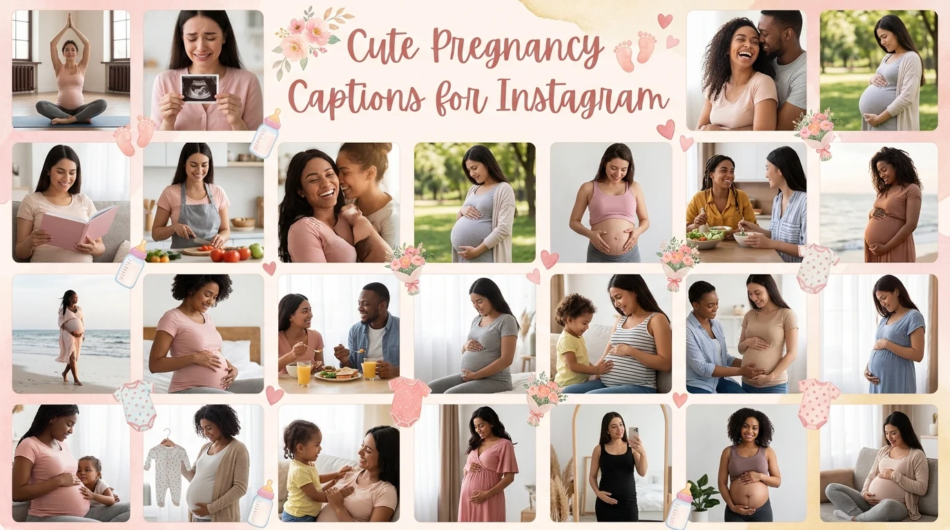 cute pregnancy captions for instagram
