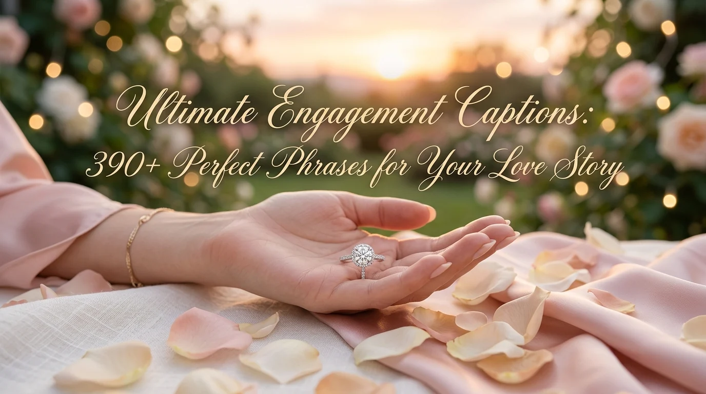 engagement photo captions for instagram