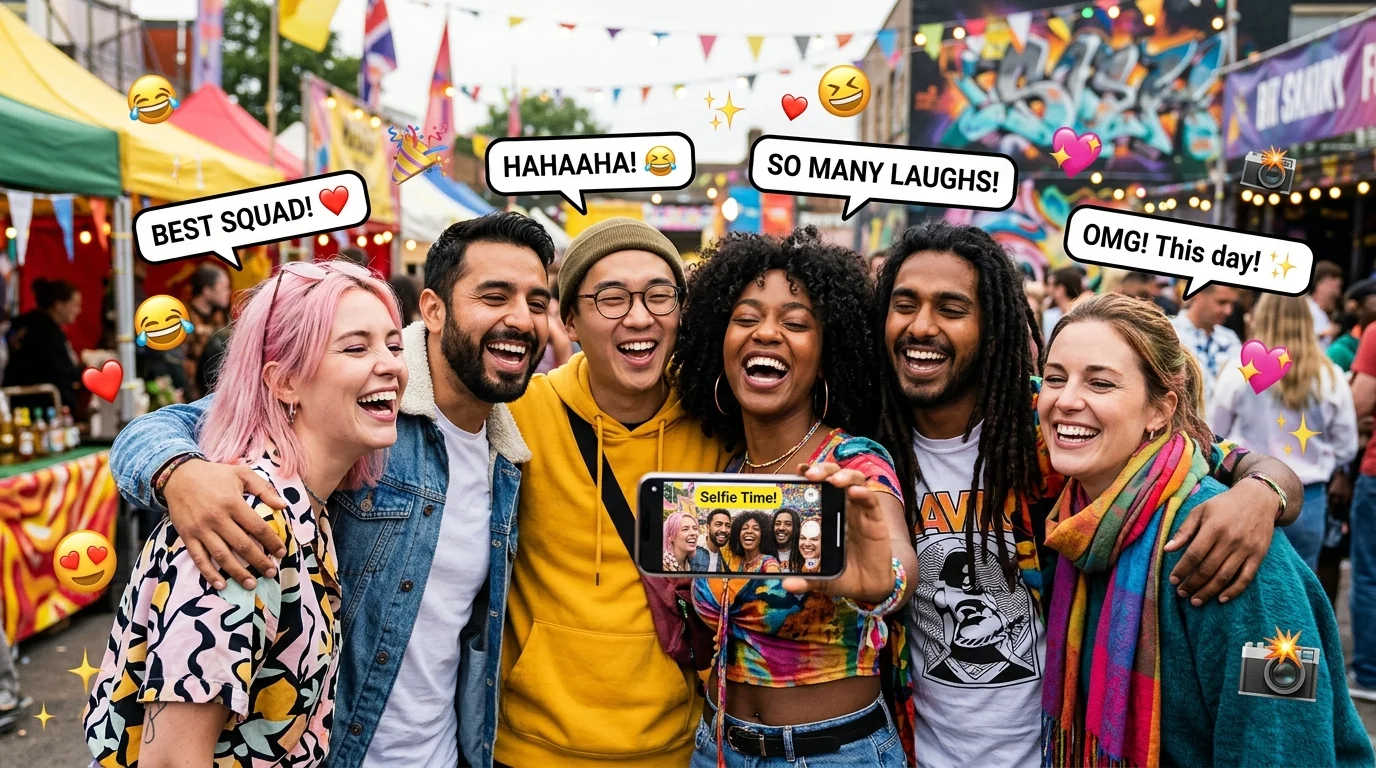 funny captions for friends