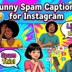 funny spam captions for instagram