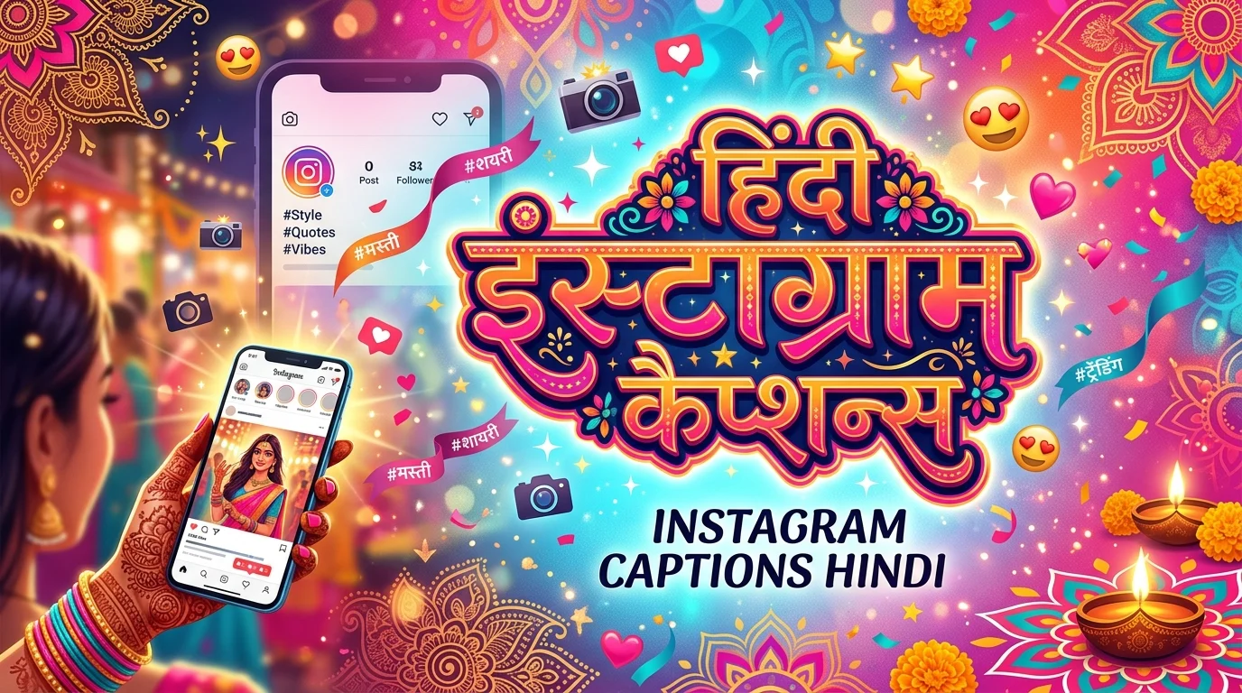 instagram captions hindi