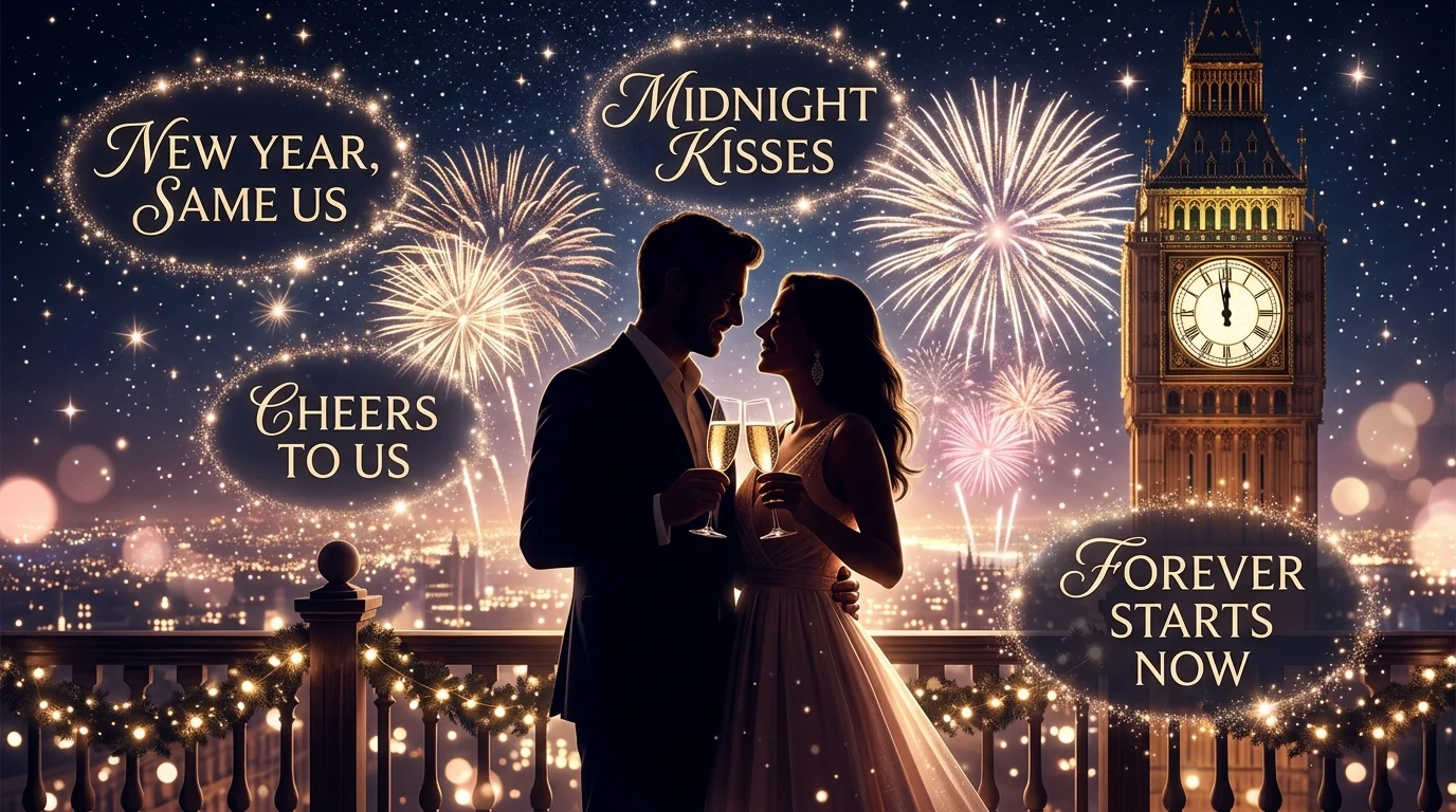 new year captions for couples