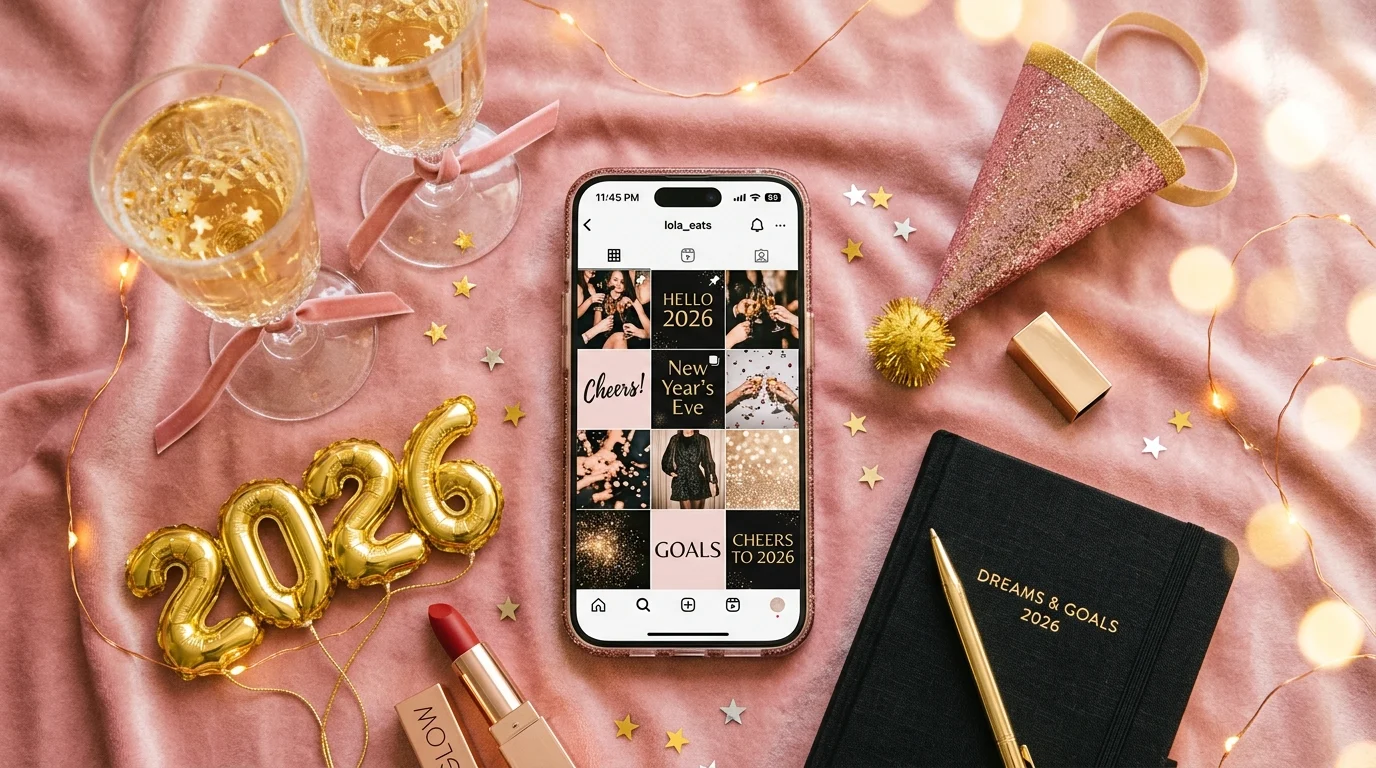 new year captions for instagram post for girl