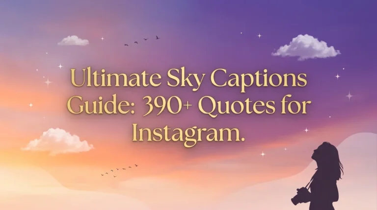 sky captions for instagram