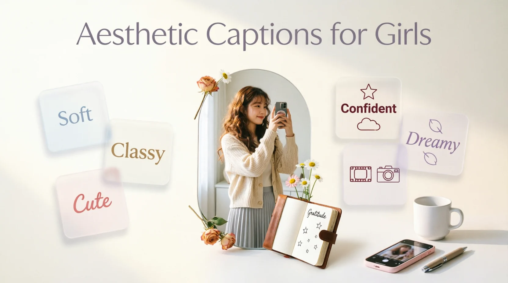 aesthetic captions for girls