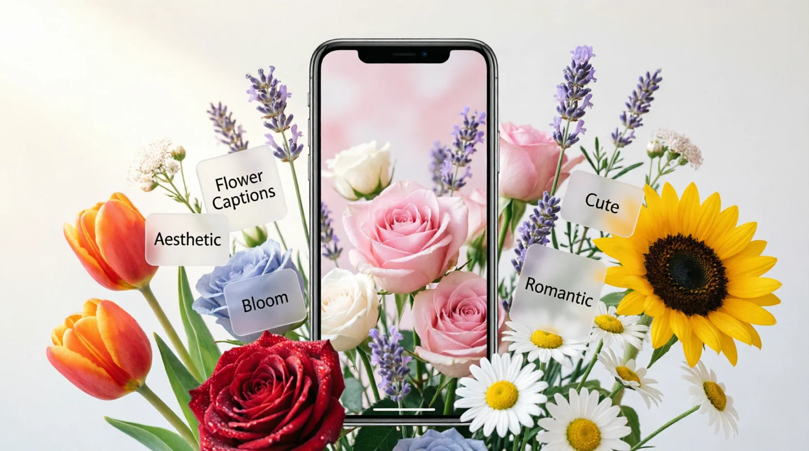 flowers captions for instagram